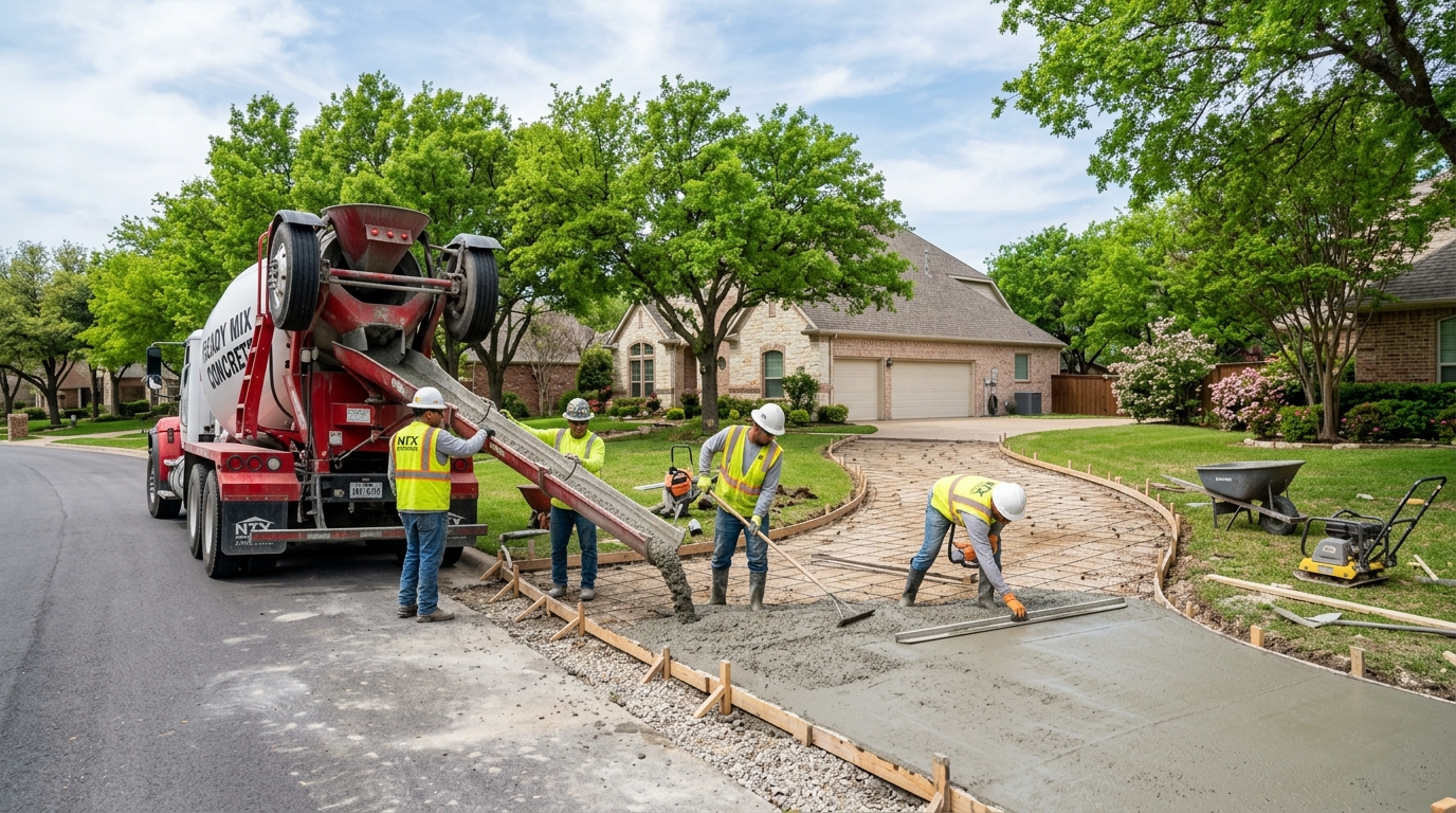 Best Time to Pour Concrete in South Texas, TX: A Seasonal Guide