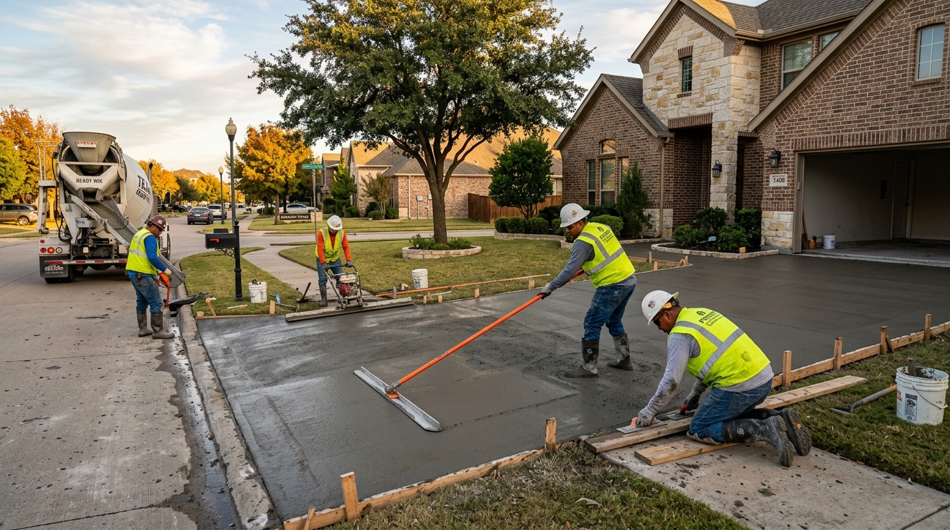 How Much Does a Concrete Driveway Cost in Timberwood Park, TX?