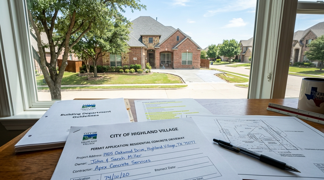 Bexar County Concrete Permit Guide: What Timberwood Park Homeowners Need to Know