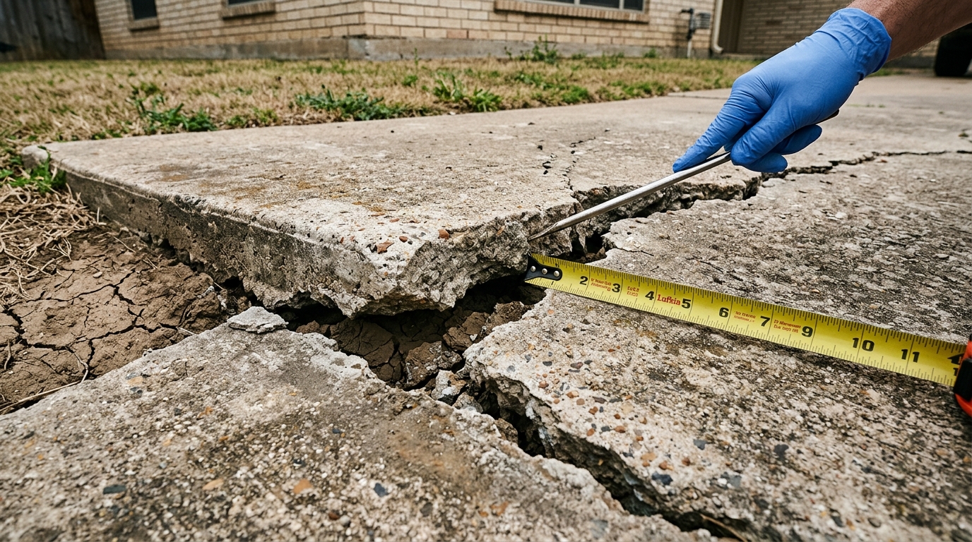 Signs Your Concrete Driveway Needs Repair in Timberwood Park, TX