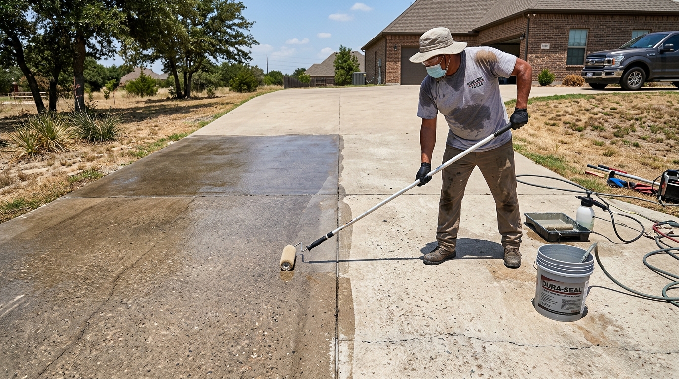 Concrete Sealing in Texas: Why It Matters and How to Do It Right in Timberwood Park, TX